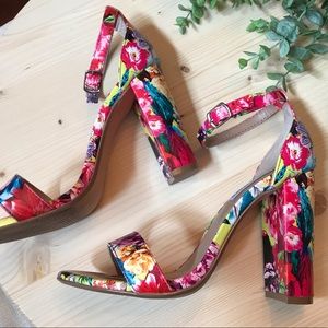 Steve Madden Floral Heels